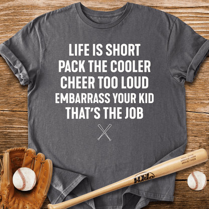 Loud Baseball Parent Life T-Shirt - HomeRun PrintsT-Shirt
