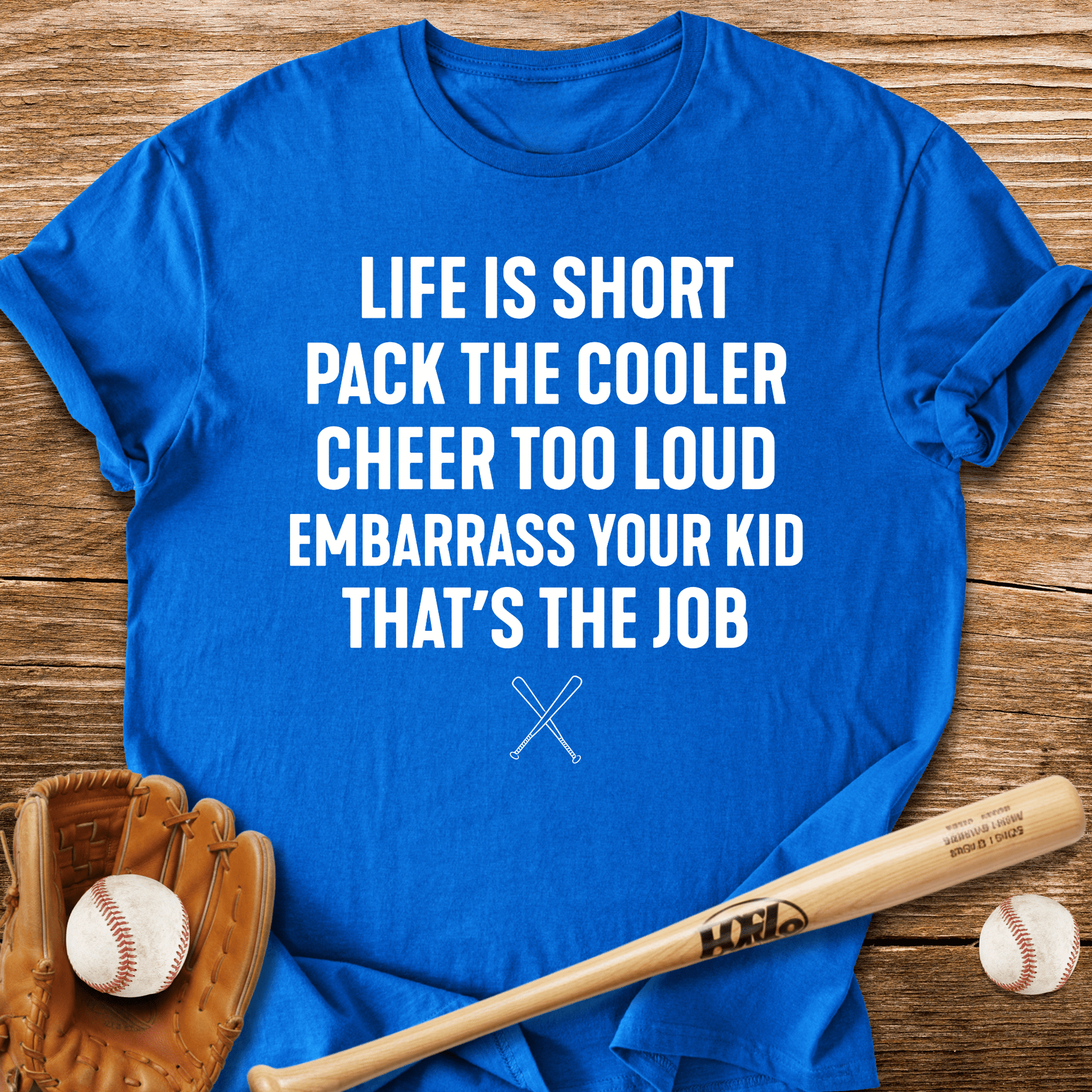 Loud Baseball Parent Life T-Shirt - HomeRun PrintsT-Shirt