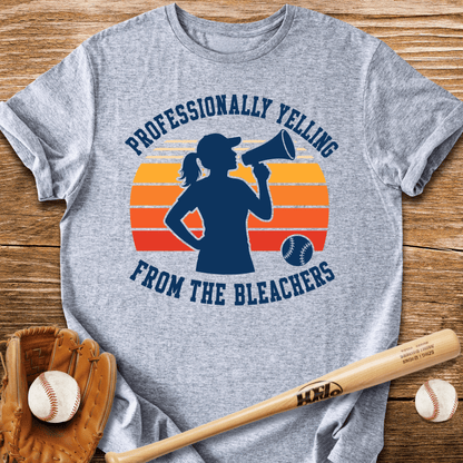 Loud Bleacher Mom T-Shirt - HomeRun PrintsT-Shirt