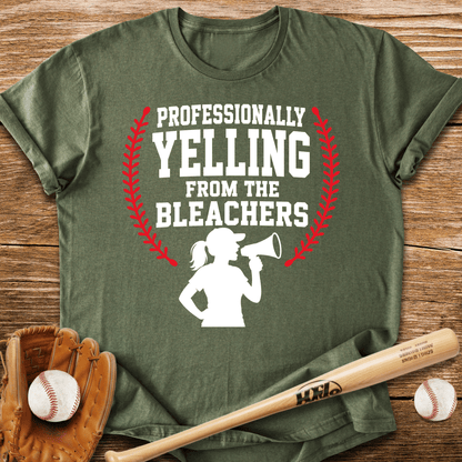 Loud Bleacher Mom T-Shirt - HomeRun PrintsT-Shirt