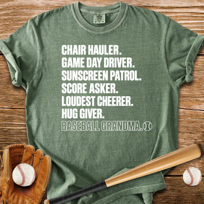 Loudest Cheerer Grandma - HomeRun PrintsComfort Colors