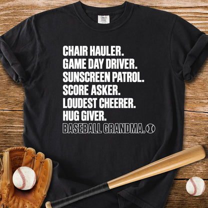 Loudest Cheerer Grandma - HomeRun PrintsComfort Colors