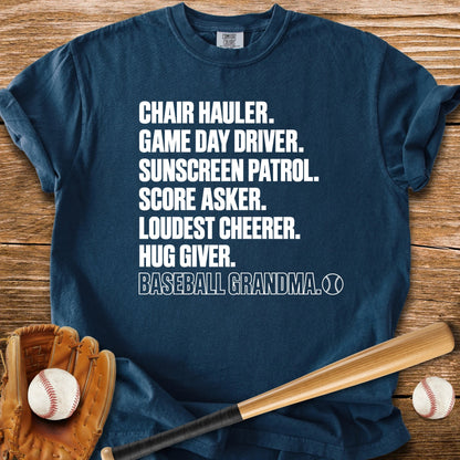 Loudest Cheerer Grandma - HomeRun PrintsComfort Colors