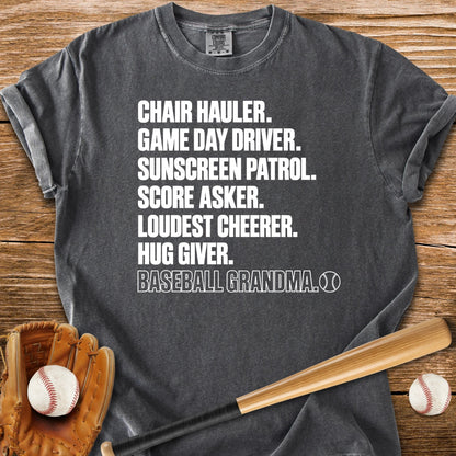 Loudest Cheerer Grandma - HomeRun PrintsComfort Colors