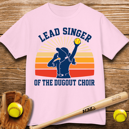Loudest Girl In Dugout Kids T-shirt - HomeRun PrintsKids clothes