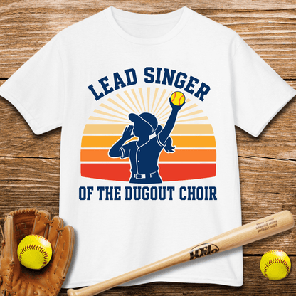 Loudest Girl In Dugout Kids T-shirt - HomeRun PrintsKids clothes