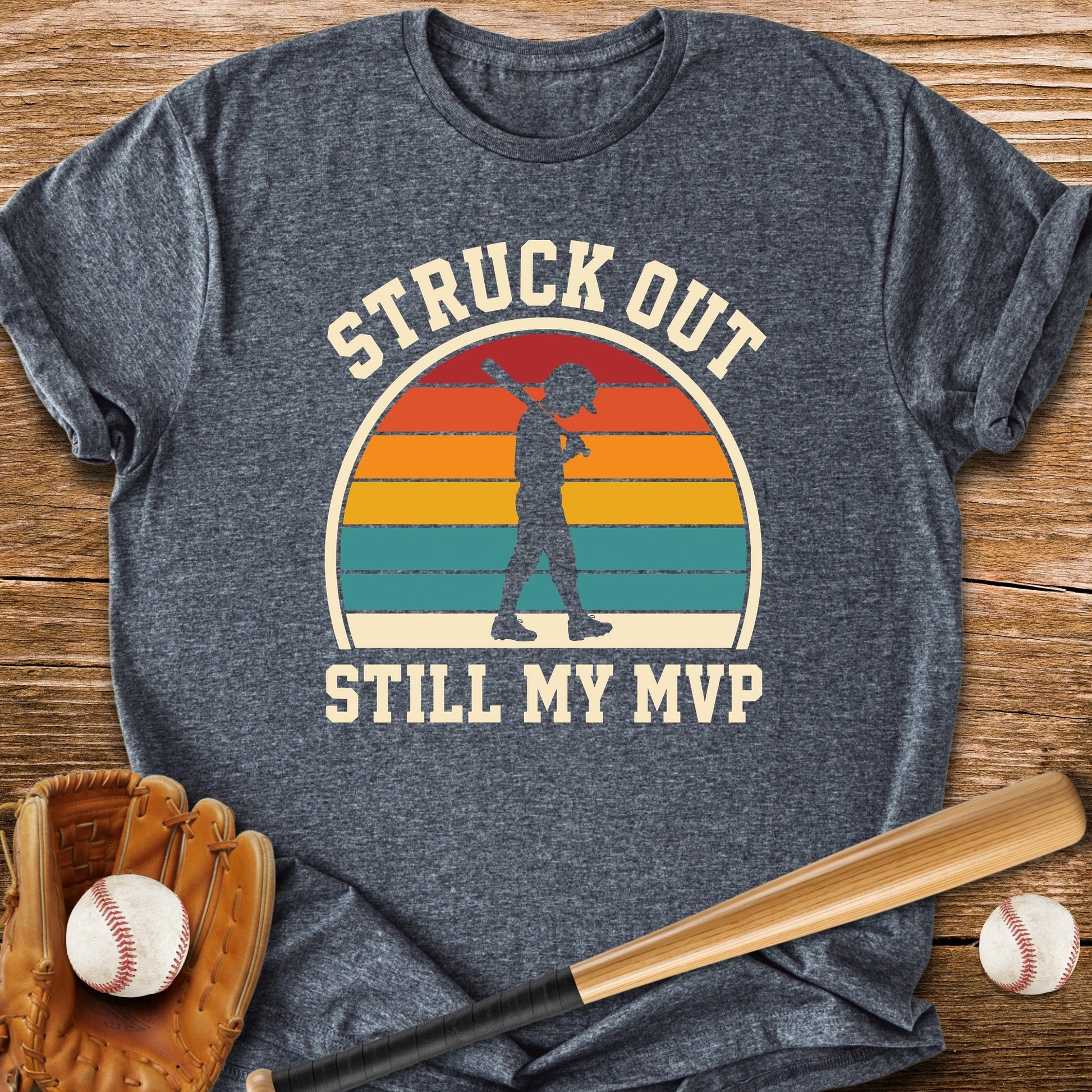 Loves Him Win Or Lose - HomeRun PrintsT-Shirt