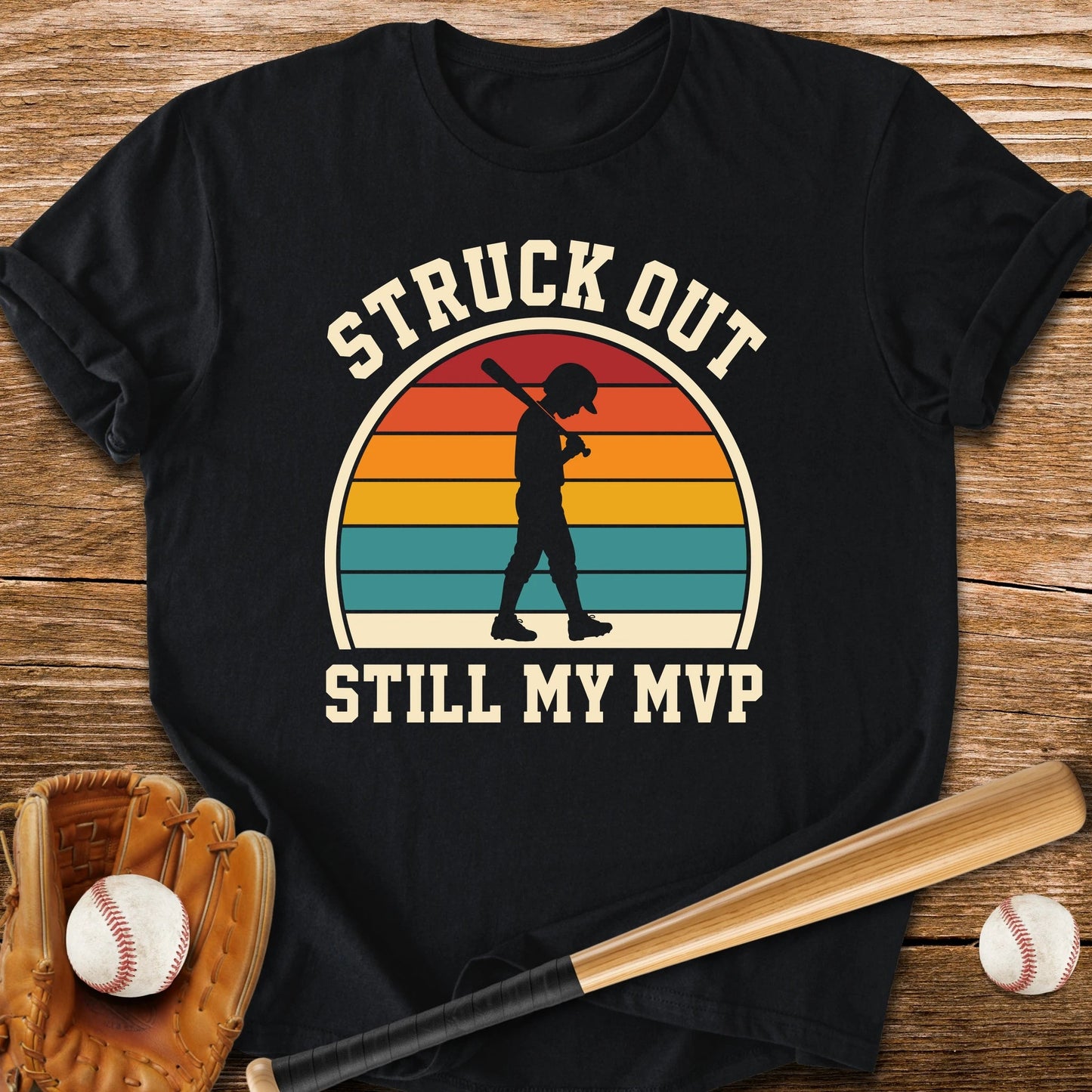 Loves Him Win Or Lose - HomeRun PrintsT-Shirt