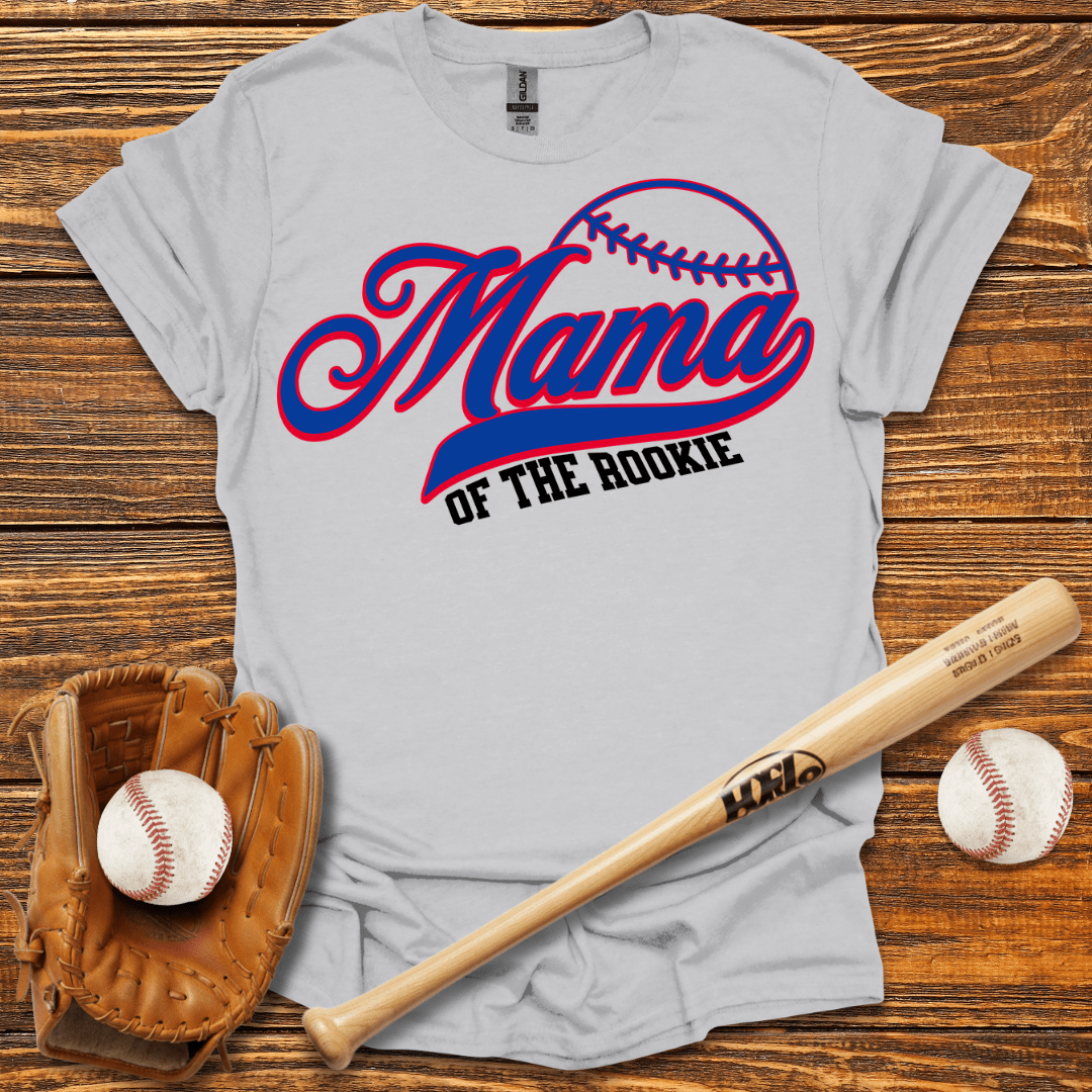 Mama Of The Rookie T-Shirt - HomeRun PrintsT-Shirt