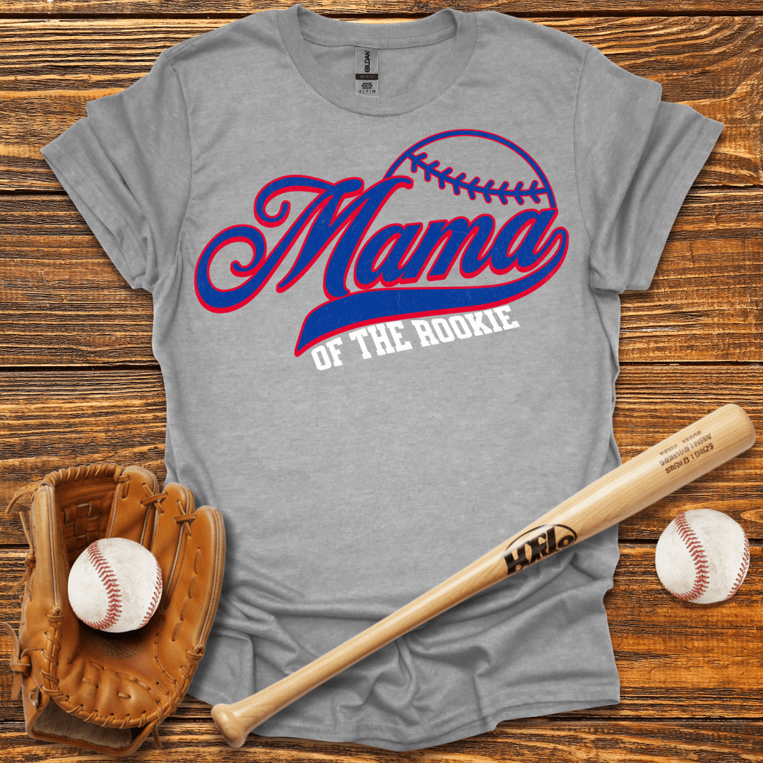 Mama Of The Rookie T-Shirt - HomeRun PrintsT-Shirt