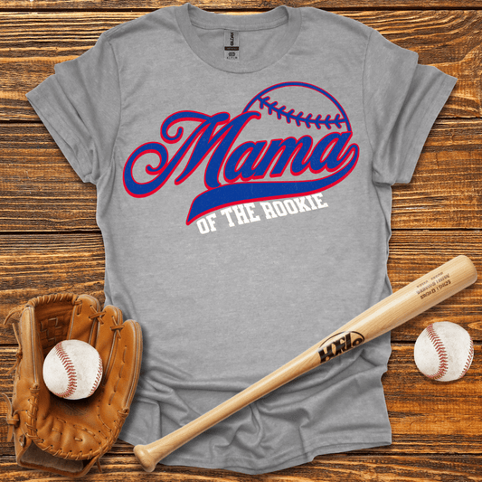 Mama Of The Rookie T-Shirt - HomeRun PrintsT-Shirt