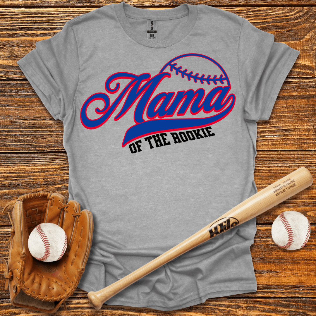 Mama Of The Rookie T-Shirt - HomeRun PrintsT-Shirt