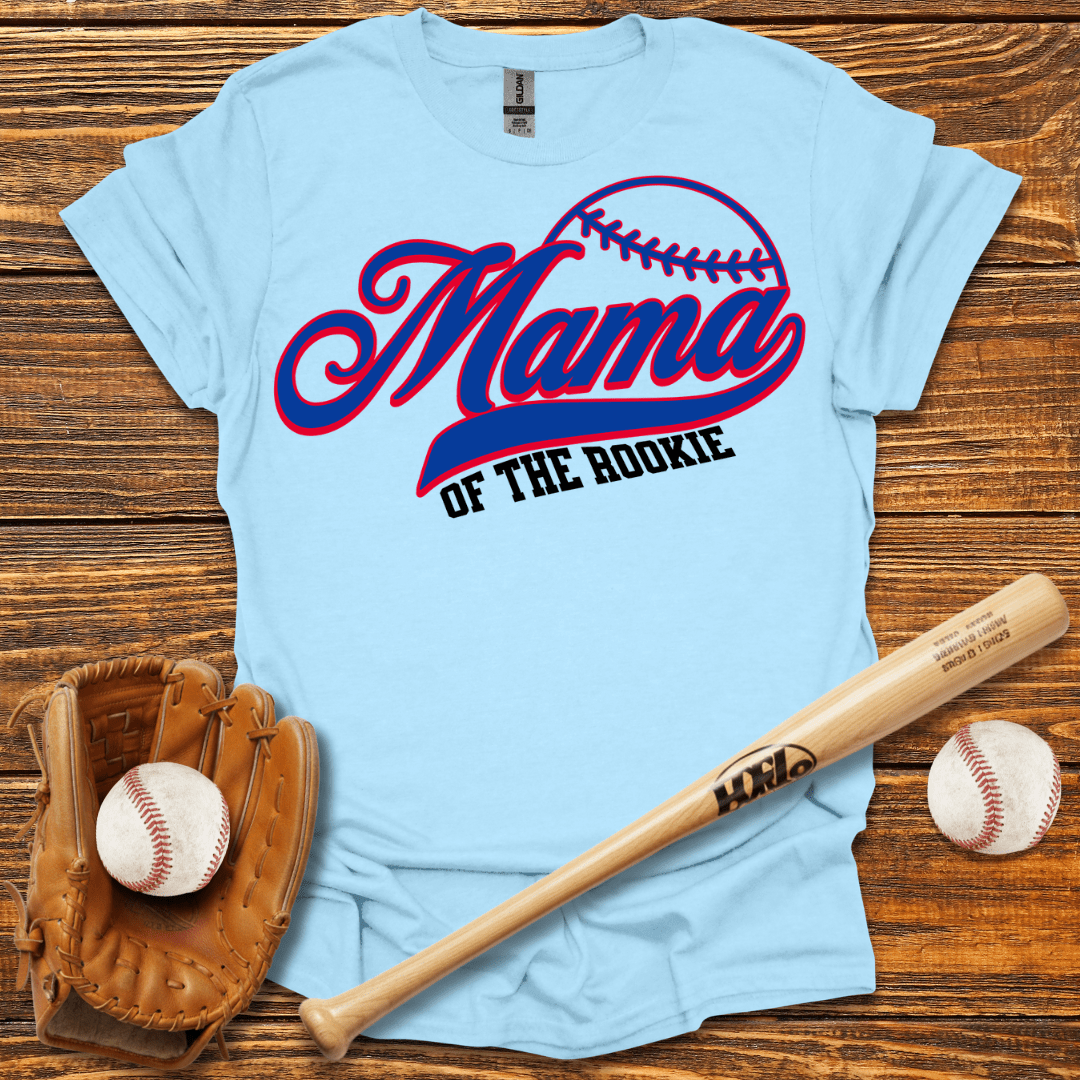 Mama Of The Rookie T-Shirt - HomeRun PrintsT-Shirt