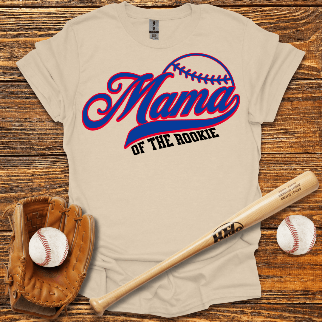 Mama Of The Rookie T-Shirt - HomeRun PrintsT-Shirt
