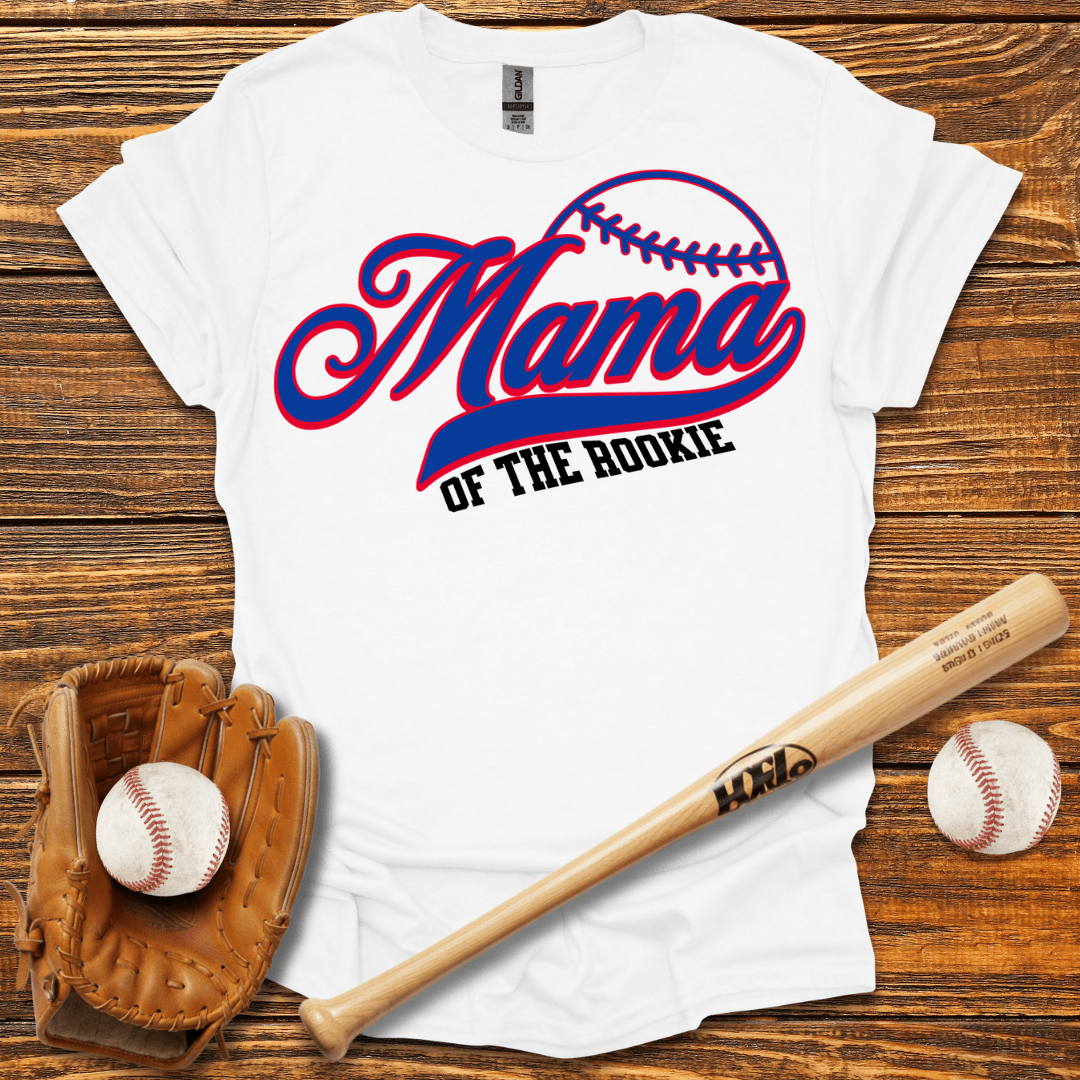 Mama Of The Rookie T-Shirt - HomeRun PrintsT-Shirt