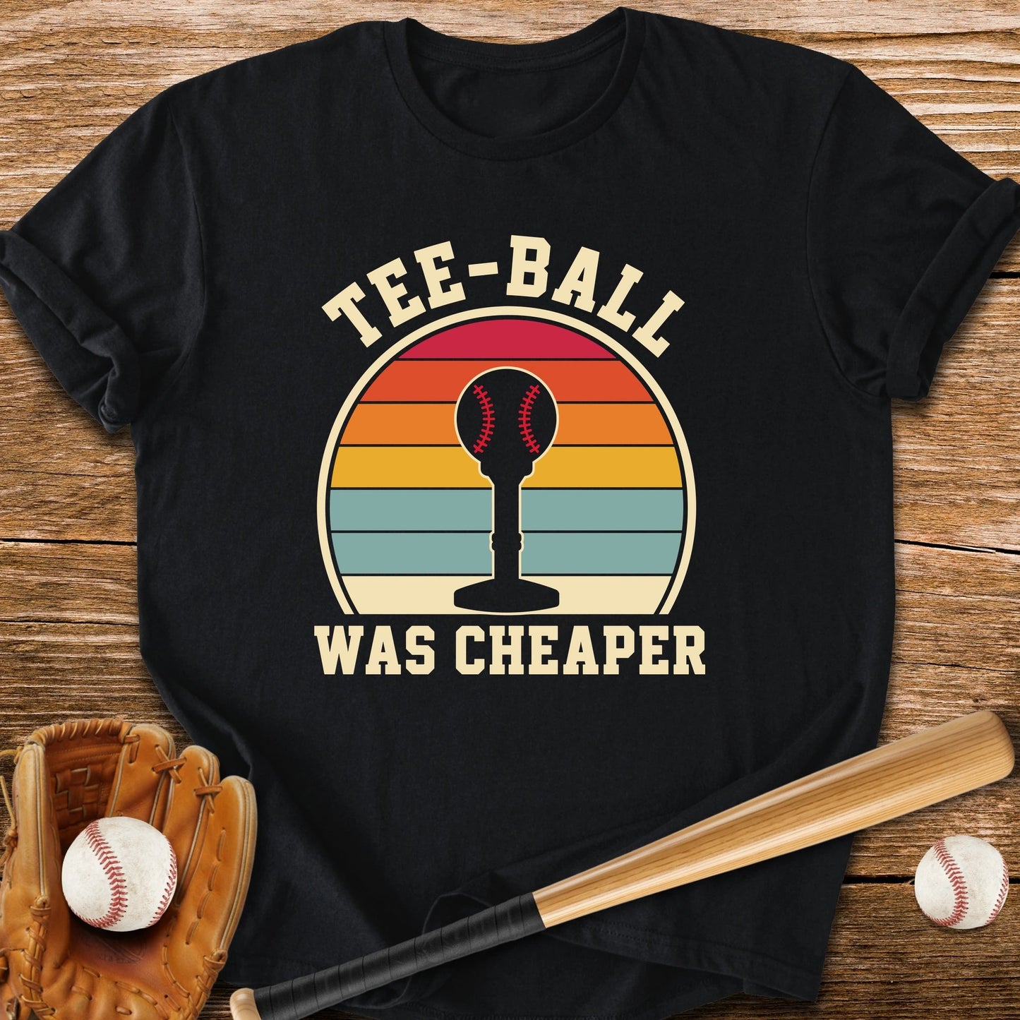 Misses Cheap -Ball Days - HomeRun PrintsT-Shirt