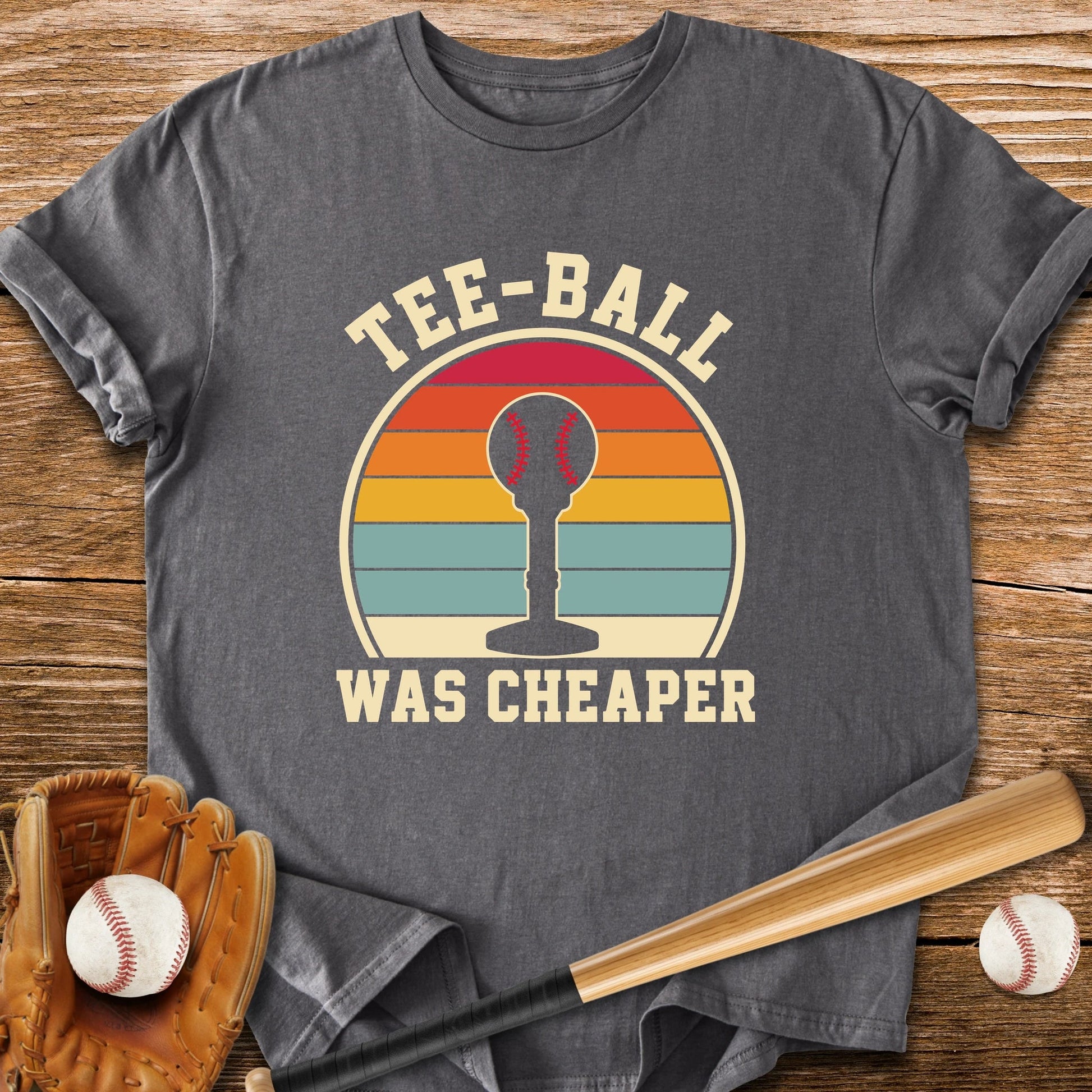 Misses Cheap -Ball Days - HomeRun PrintsT-Shirt