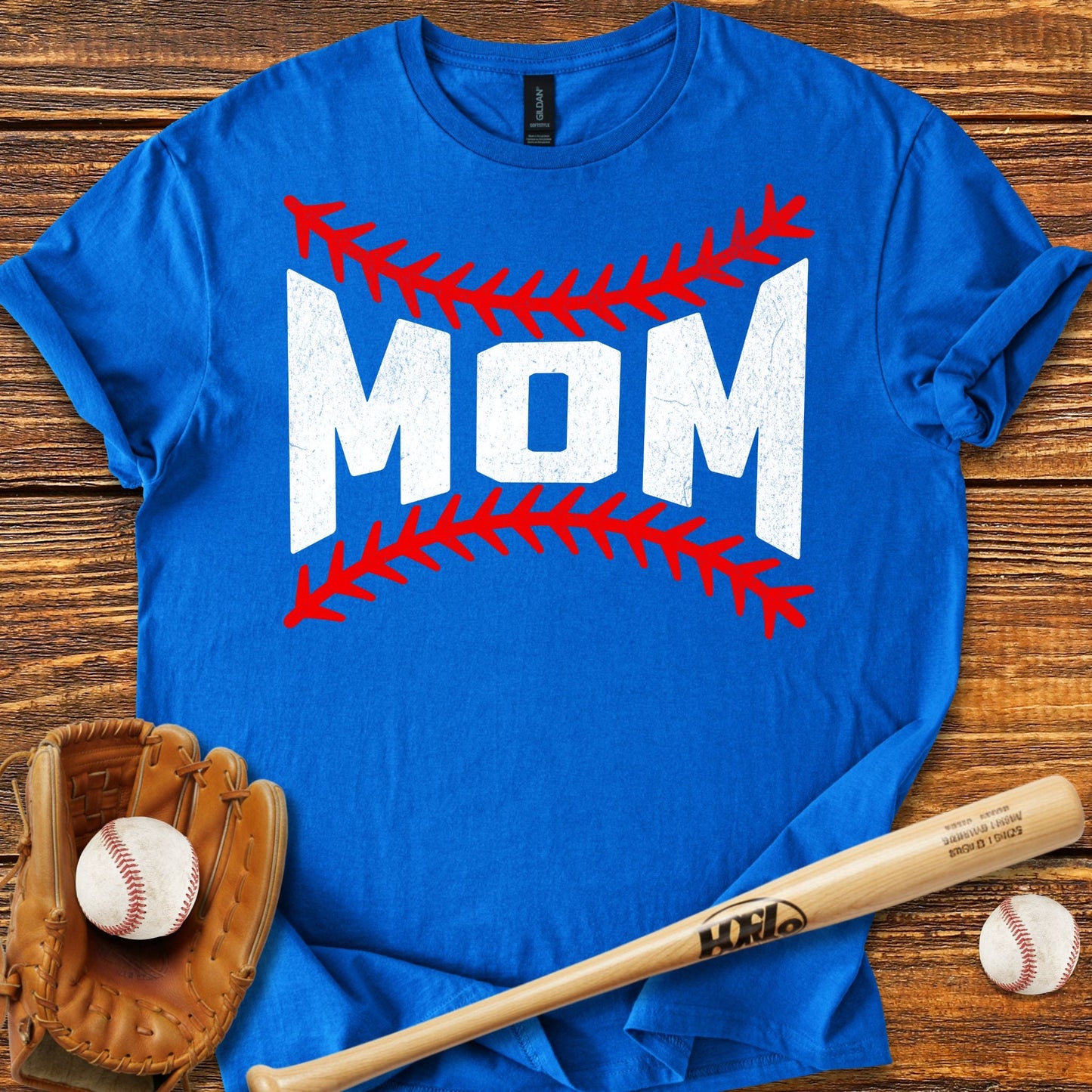 Mom Stitches T-Shirt - HomeRun PrintsT-Shirt