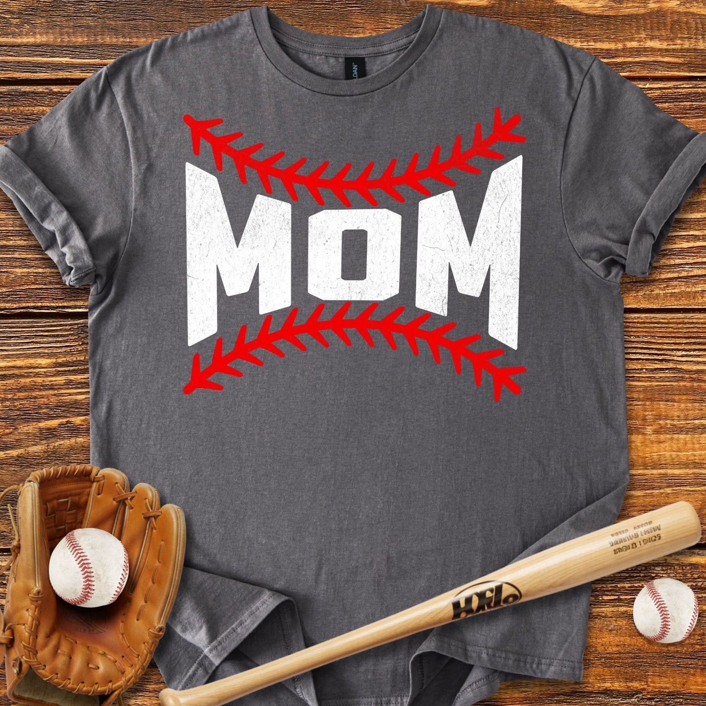 Mom Stitches T-Shirt - HomeRun PrintsT-Shirt