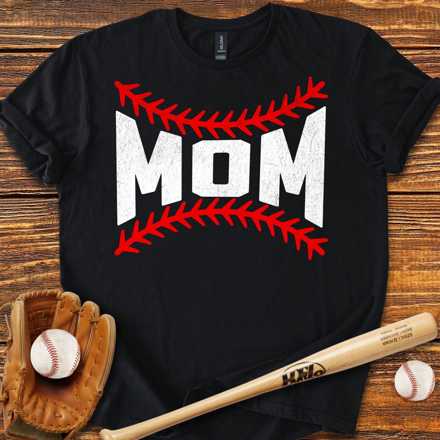 Mom Stitches T-Shirt - HomeRun PrintsT-Shirt