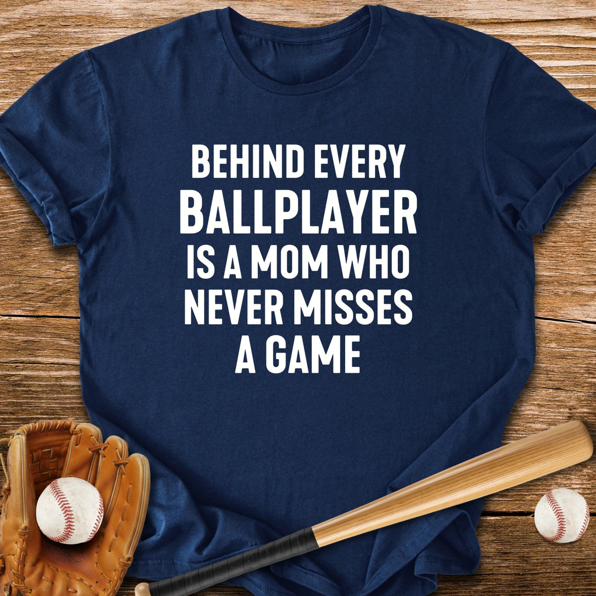 Mom Who Never Misses - HomeRun PrintsT-Shirt