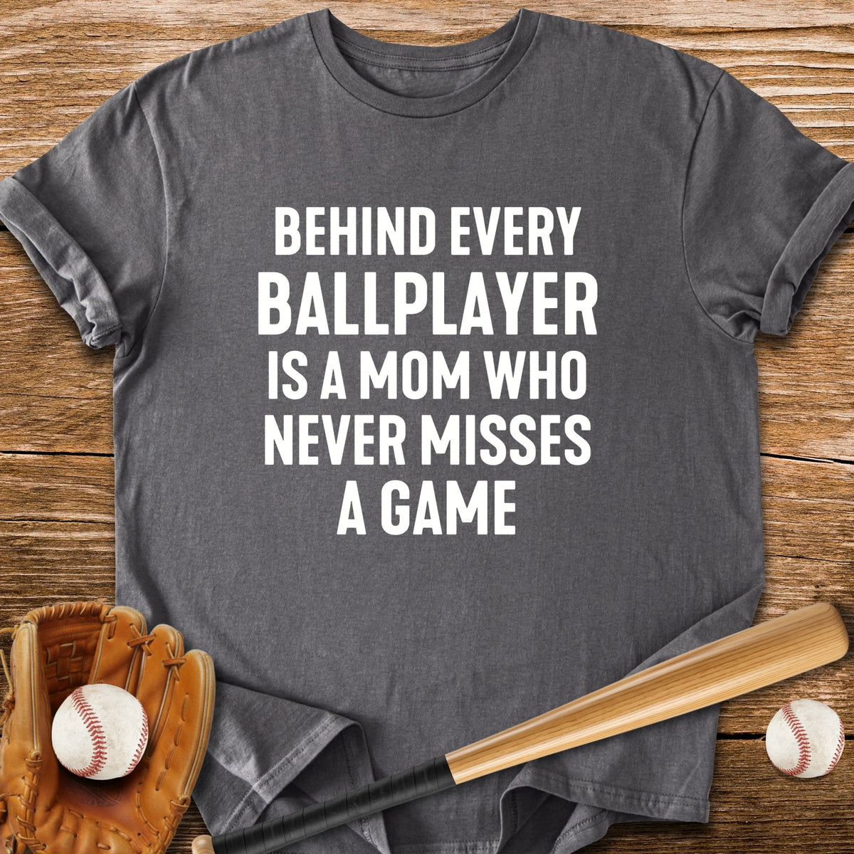 Mom Who Never Misses - HomeRun PrintsT-Shirt
