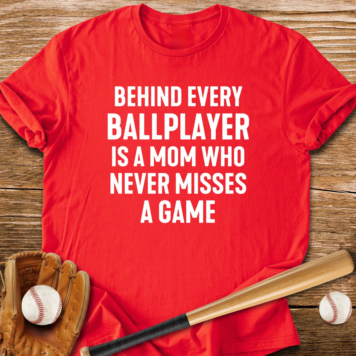Mom Who Never Misses - HomeRun PrintsT-Shirt