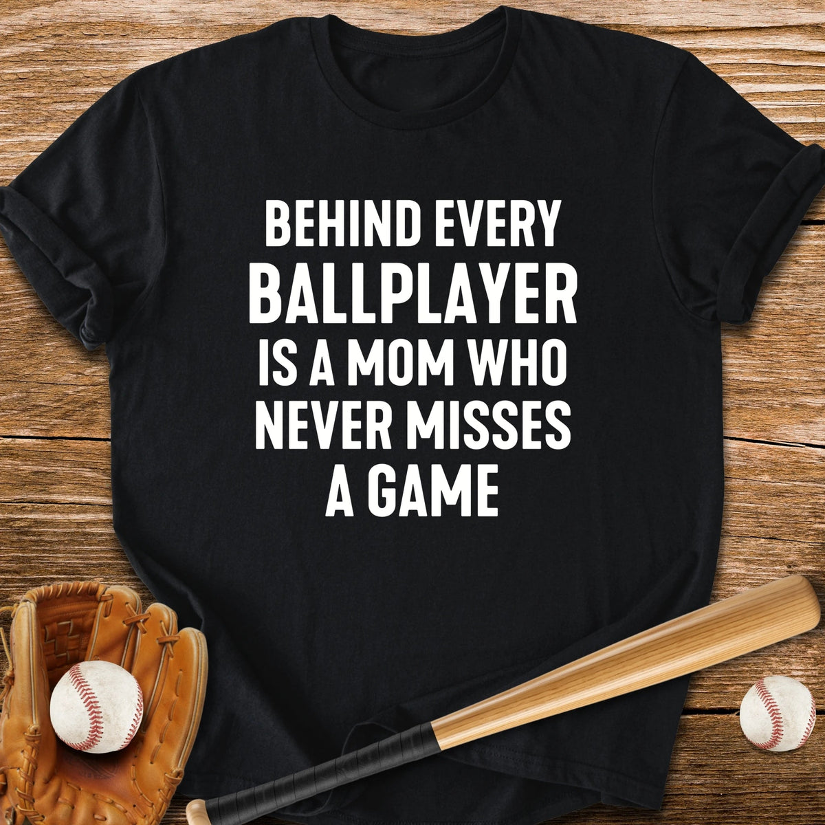 Mom Who Never Misses - HomeRun PrintsT-Shirt