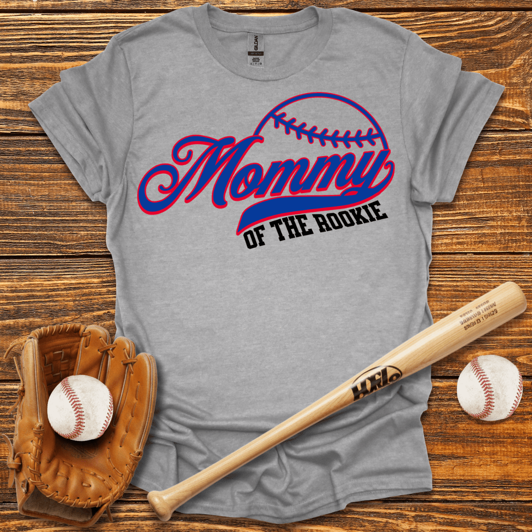Mommy Of The Rookie T-Shirt - HomeRun PrintsT-Shirt