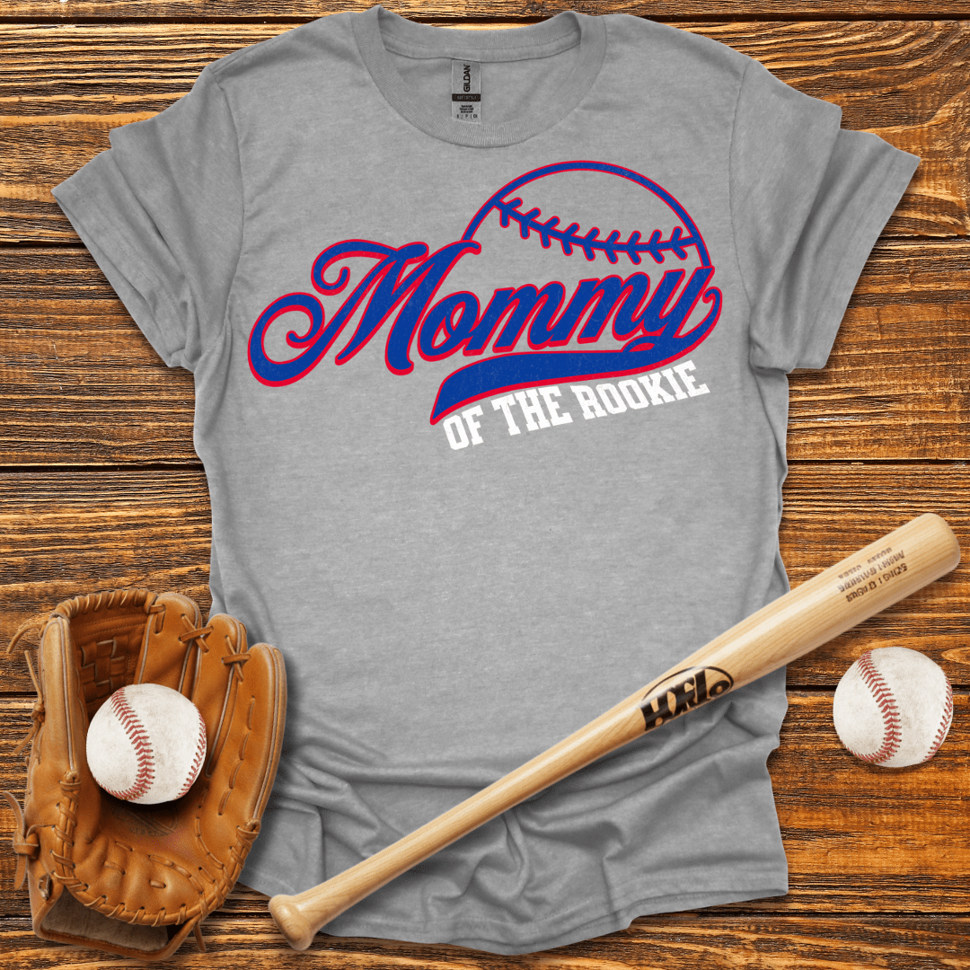 Mommy Of The Rookie T-Shirt - HomeRun PrintsT-Shirt