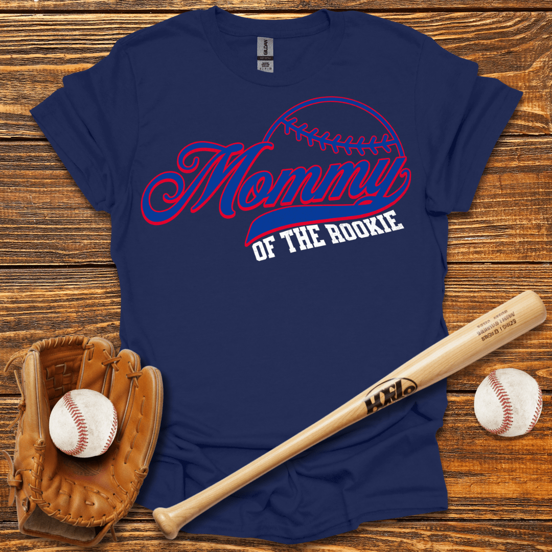 Mommy Of The Rookie T-Shirt - HomeRun PrintsT-Shirt