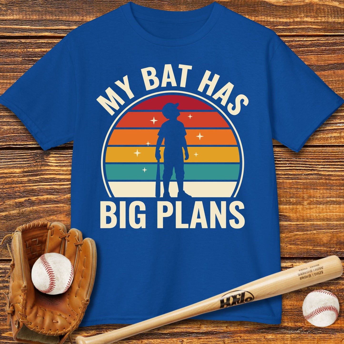 My Bat Has Big Plans Kids T-shirt - HomeRun PrintsKids clothes
