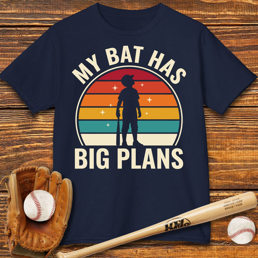 My Bat Has Big Plans Kids T-shirt - HomeRun PrintsKids clothes