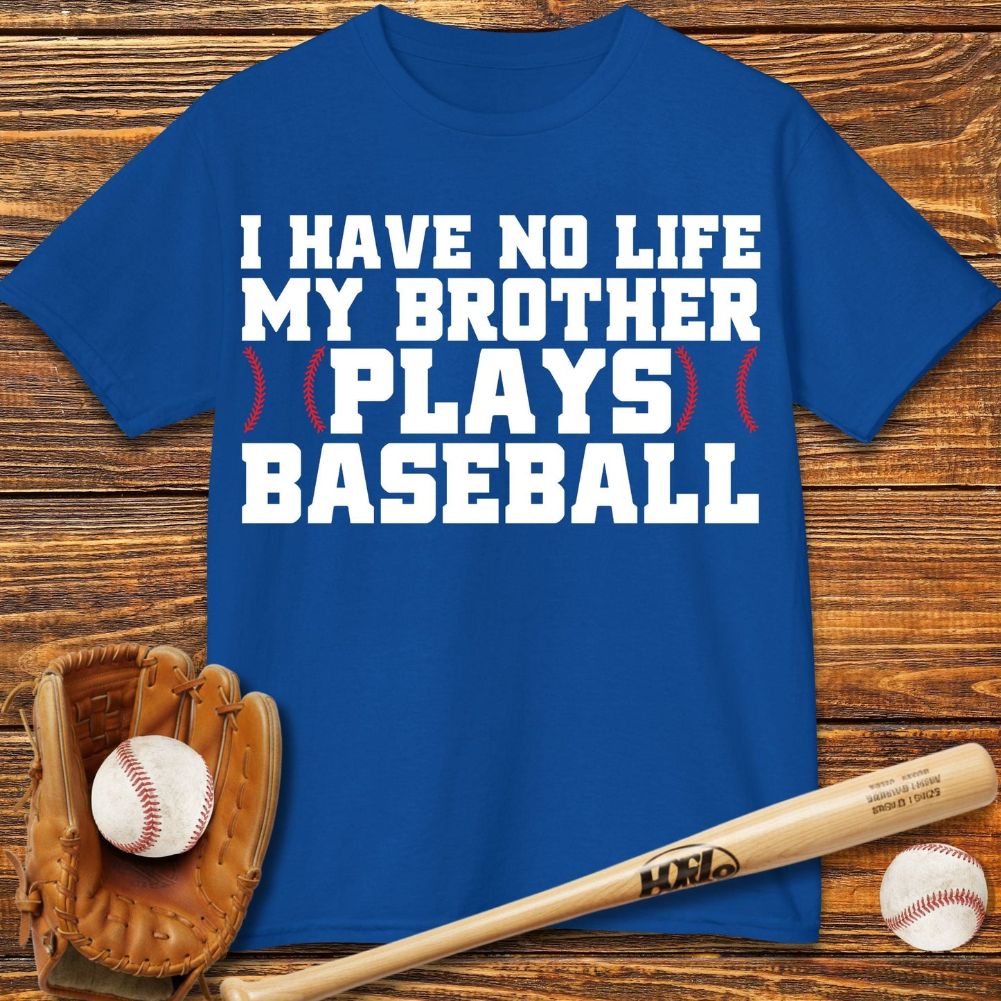 My Brother Plays Baseball Kids T-Shirt - HomeRun PrintsKids clothes