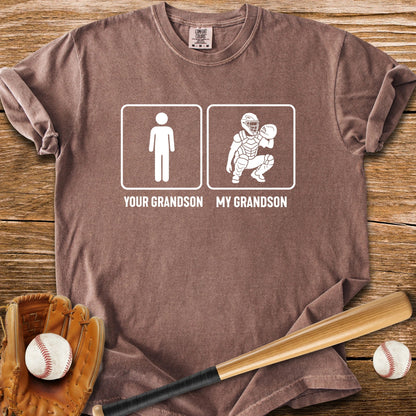 My Grandson Catches - HomeRun PrintsComfort Colors