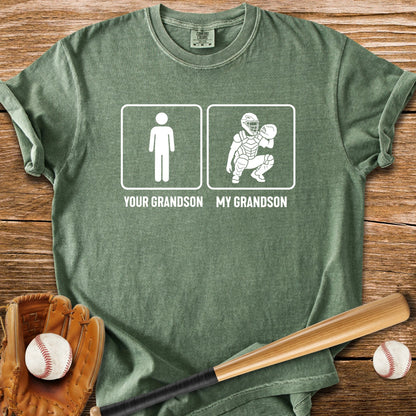 My Grandson Catches - HomeRun PrintsComfort Colors