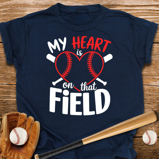 My Heart Is On That Field Youth Tee - HomeRun PrintsKids clothes