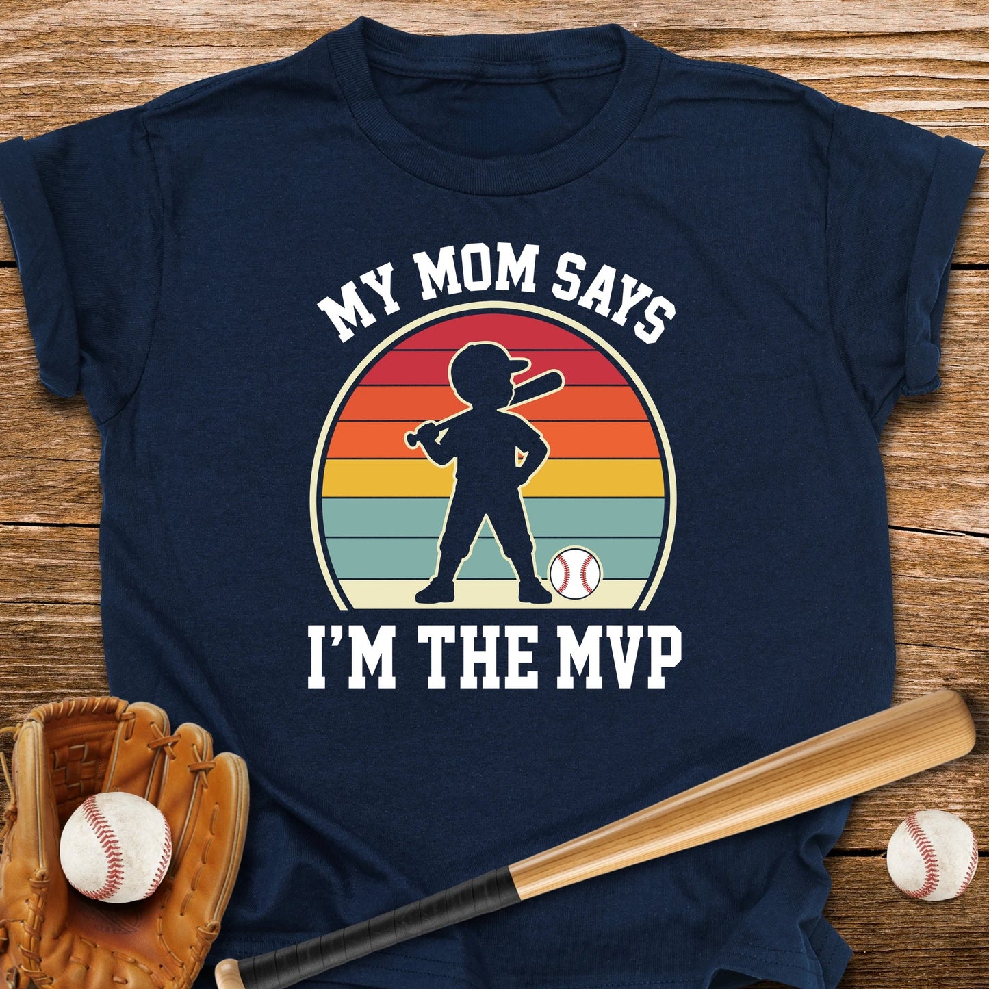 My Mom Says I'm The MVP Youth Tee - HomeRun PrintsKids clothes