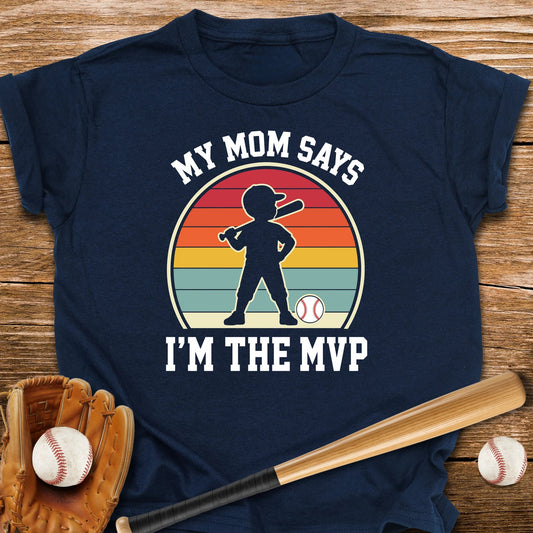My Mom Says I'm The MVP Youth Tee - HomeRun PrintsKids clothes