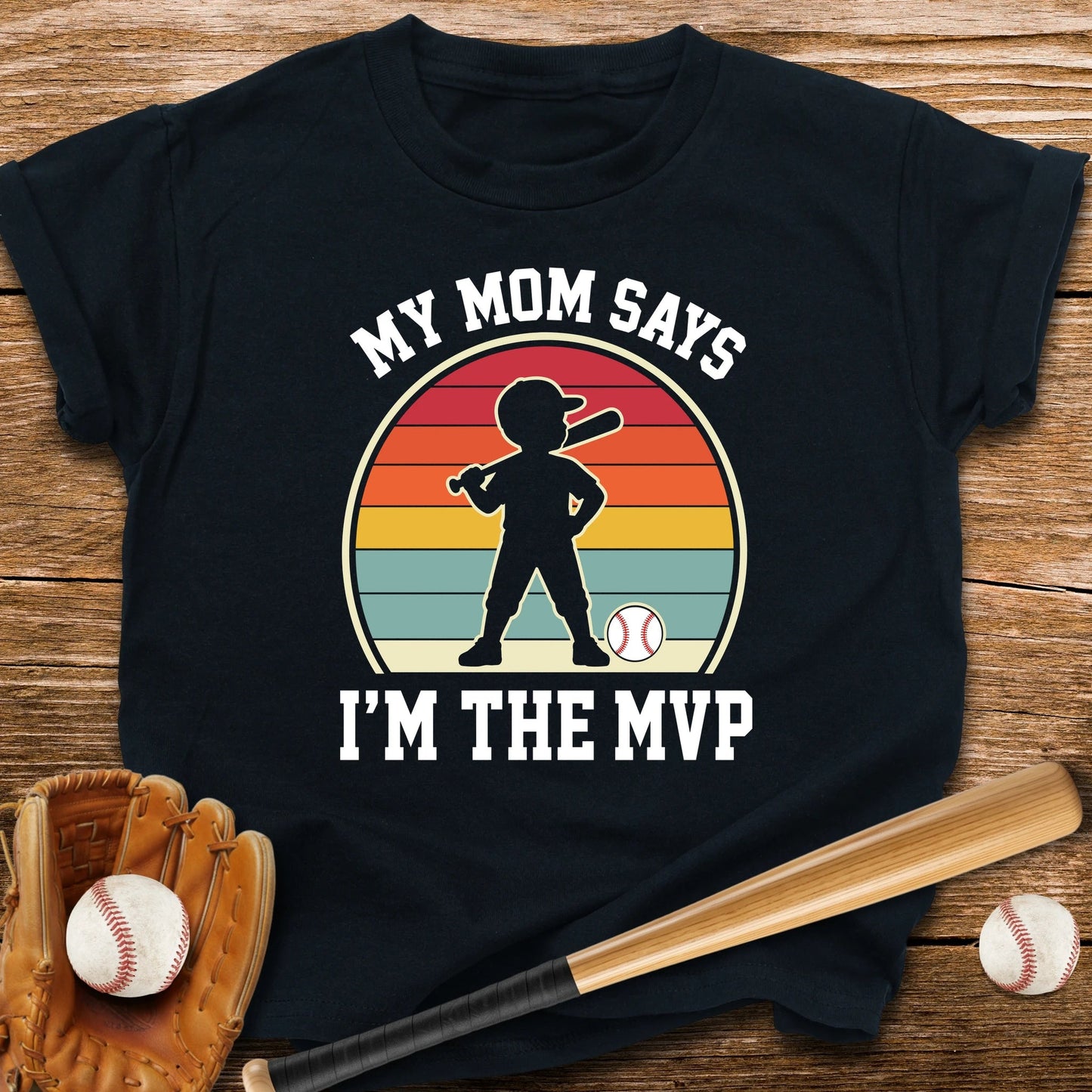 My Mom Says I'm The MVP Youth Tee - HomeRun PrintsKids clothes