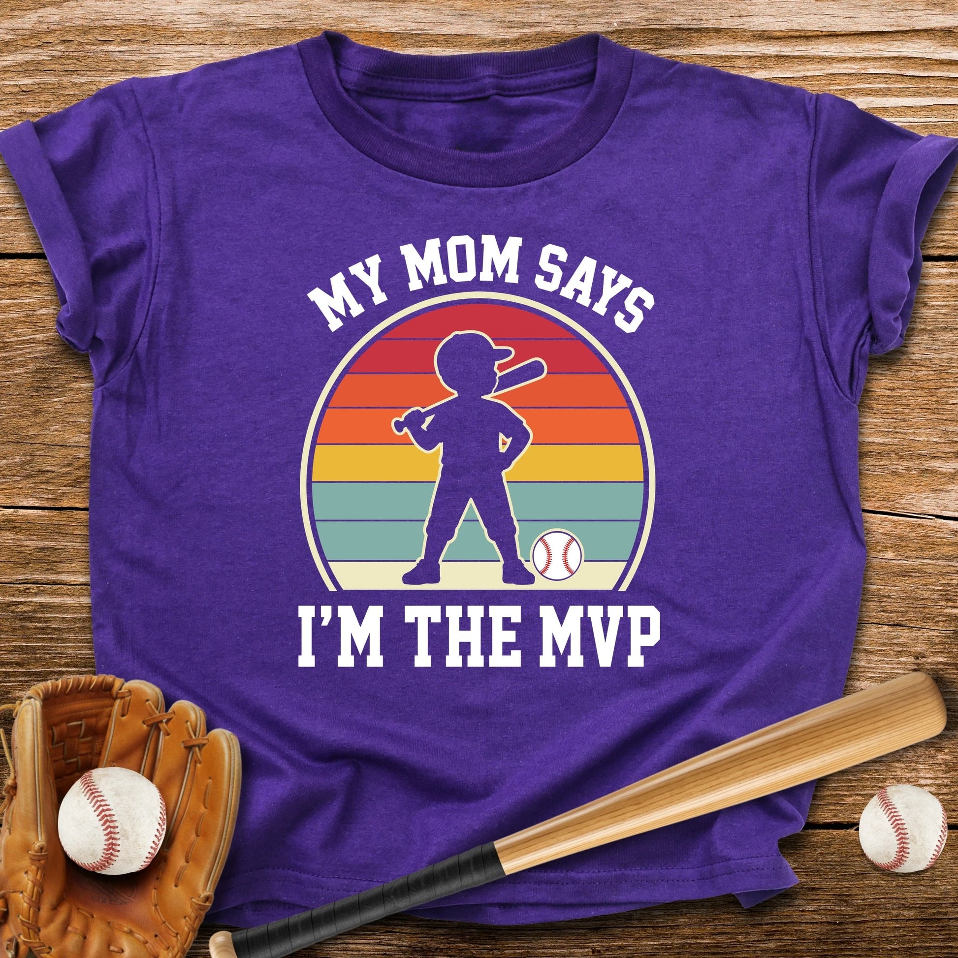My Mom Says I'm The MVP Youth Tee - HomeRun PrintsKids clothes