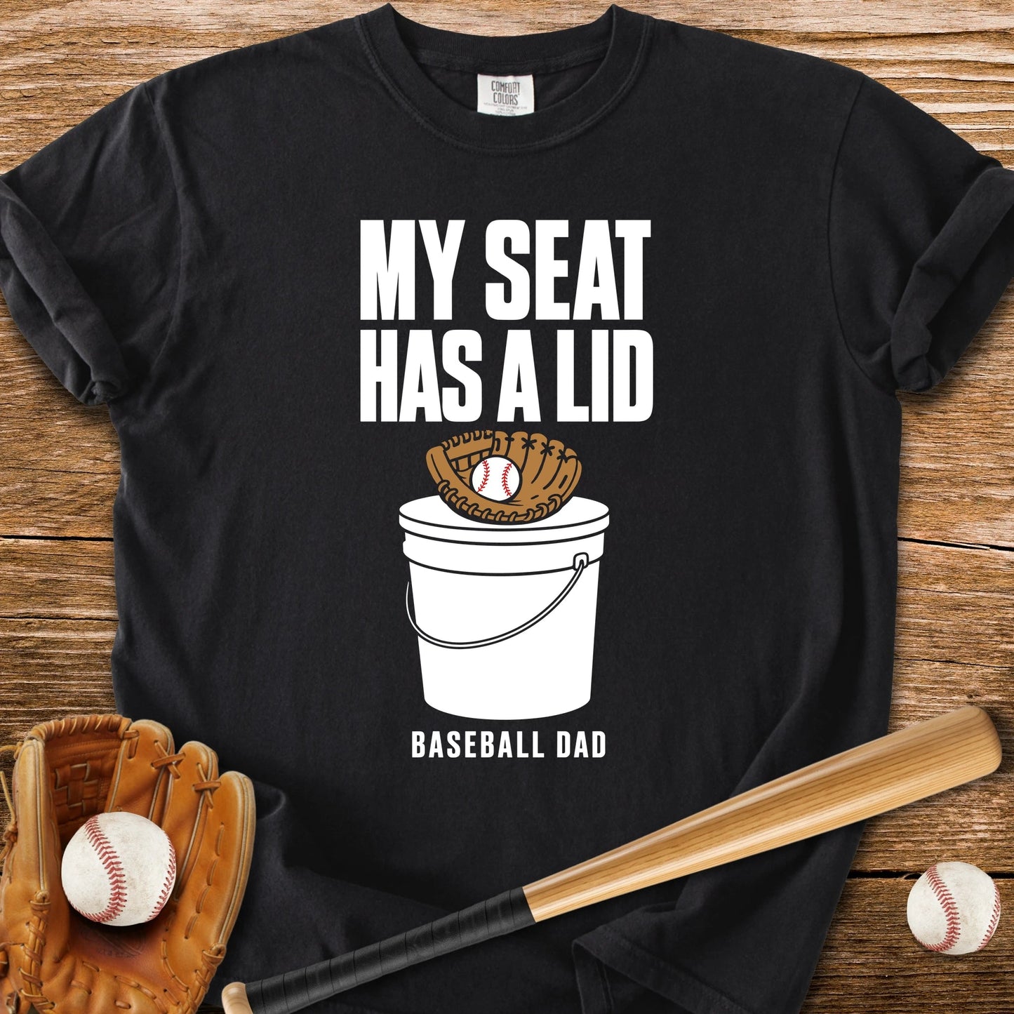 My Seat Has A Lid - HomeRun PrintsComfort Colors