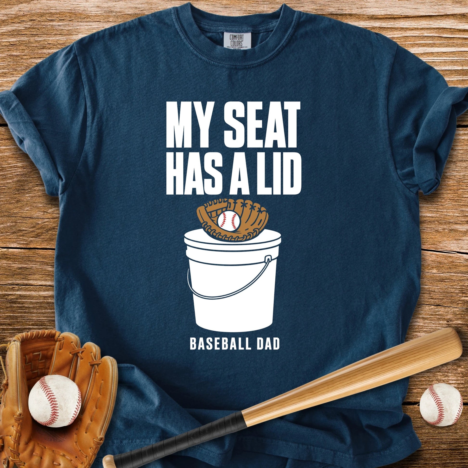 My Seat Has A Lid - HomeRun PrintsComfort Colors