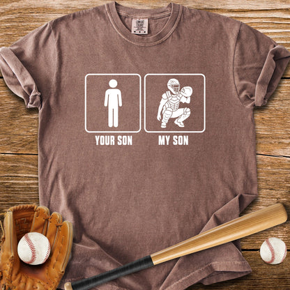 My Son Catches - HomeRun PrintsComfort Colors