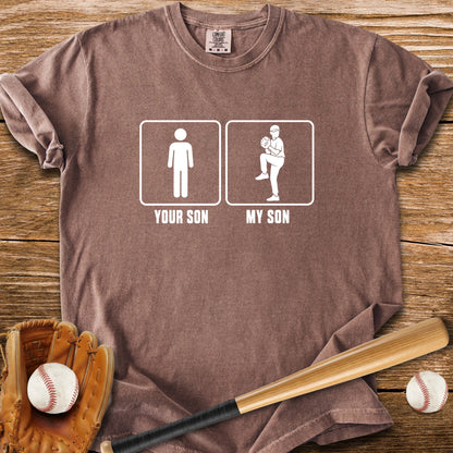 My Son Pitches - HomeRun PrintsComfort Colors