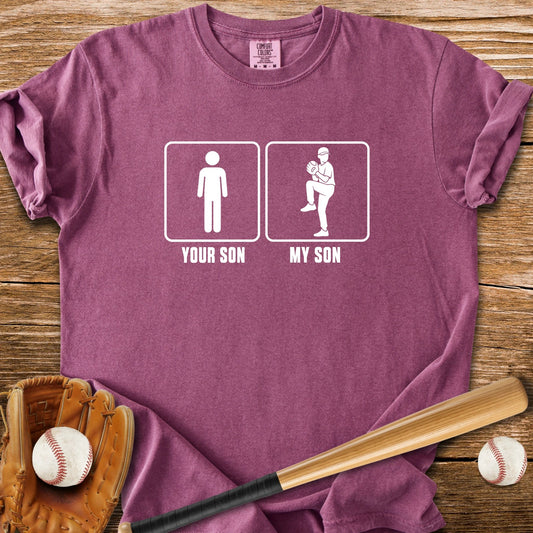 My Son Pitches - HomeRun PrintsComfort Colors