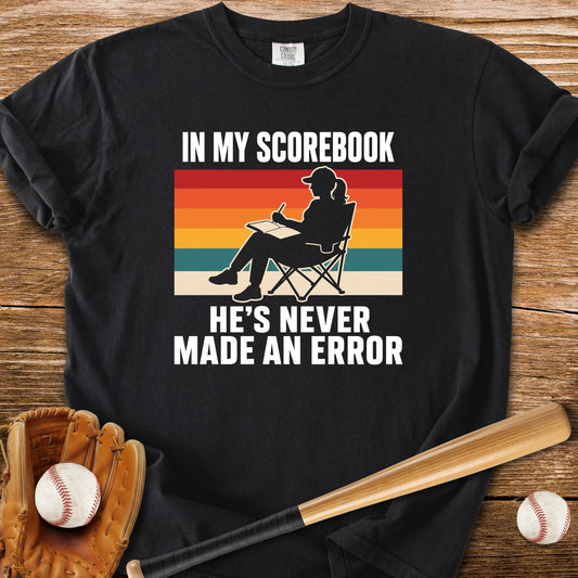Never An Error In My Book - HomeRun PrintsComfort Colors