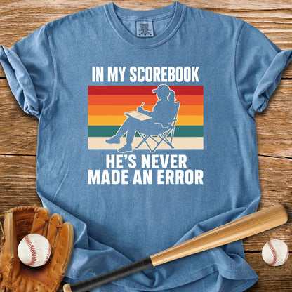 Never An Error In My Book - HomeRun PrintsComfort Colors