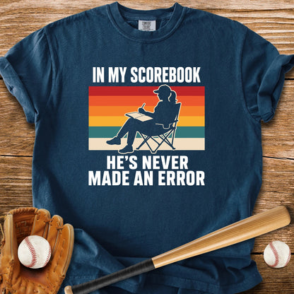 Never An Error In My Book - HomeRun PrintsComfort Colors