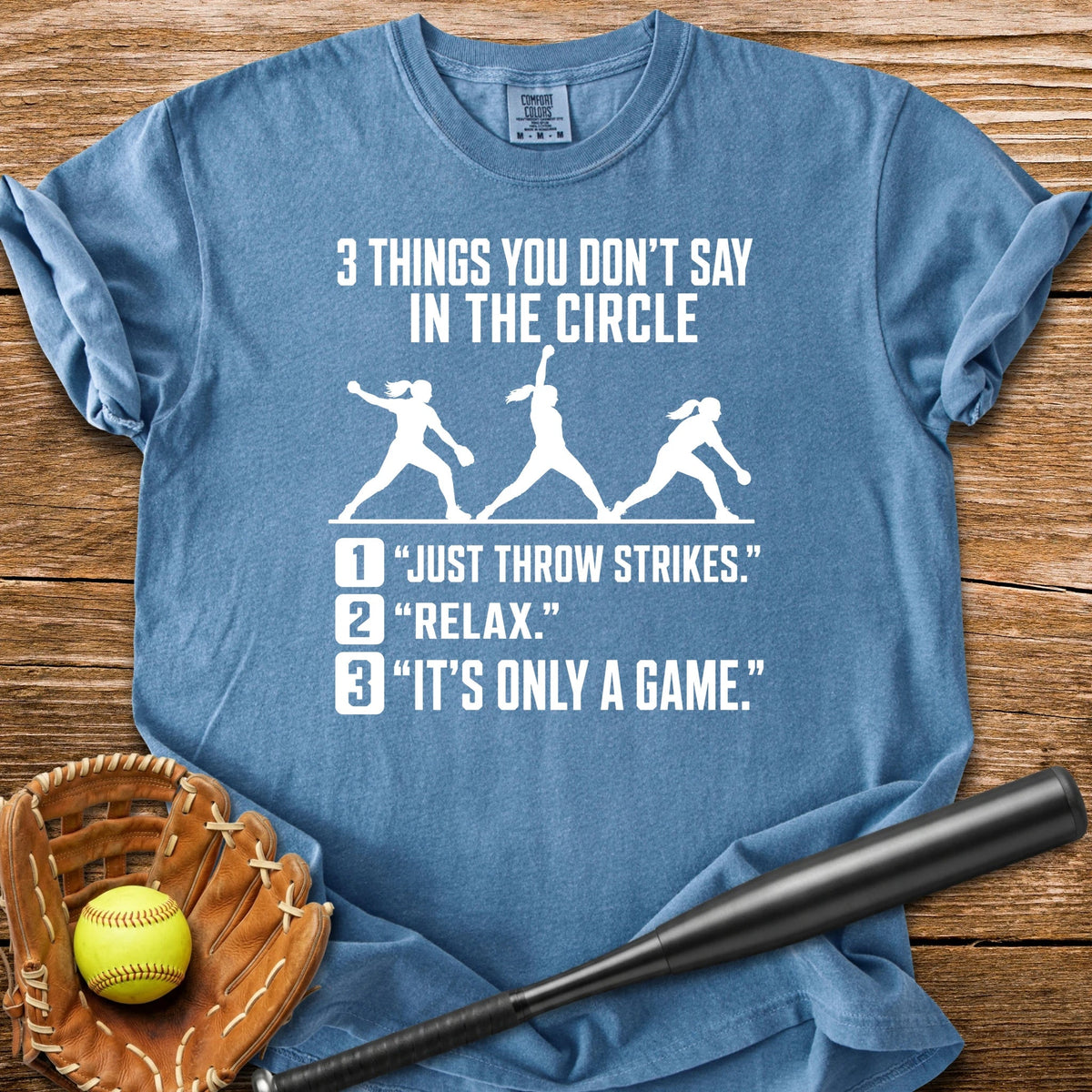Never Tell A Pitcher That - HomeRun PrintsComfort Colors